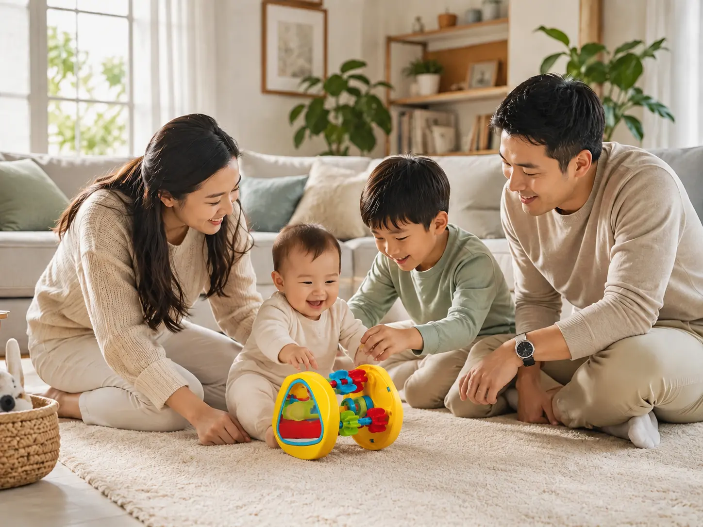 Brinquedo Baby Roll para bebês