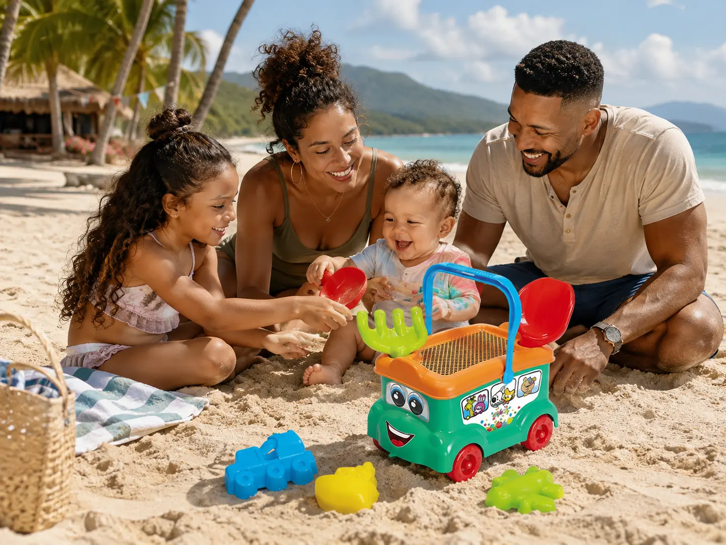 Brinquedo Beach Bus de praia