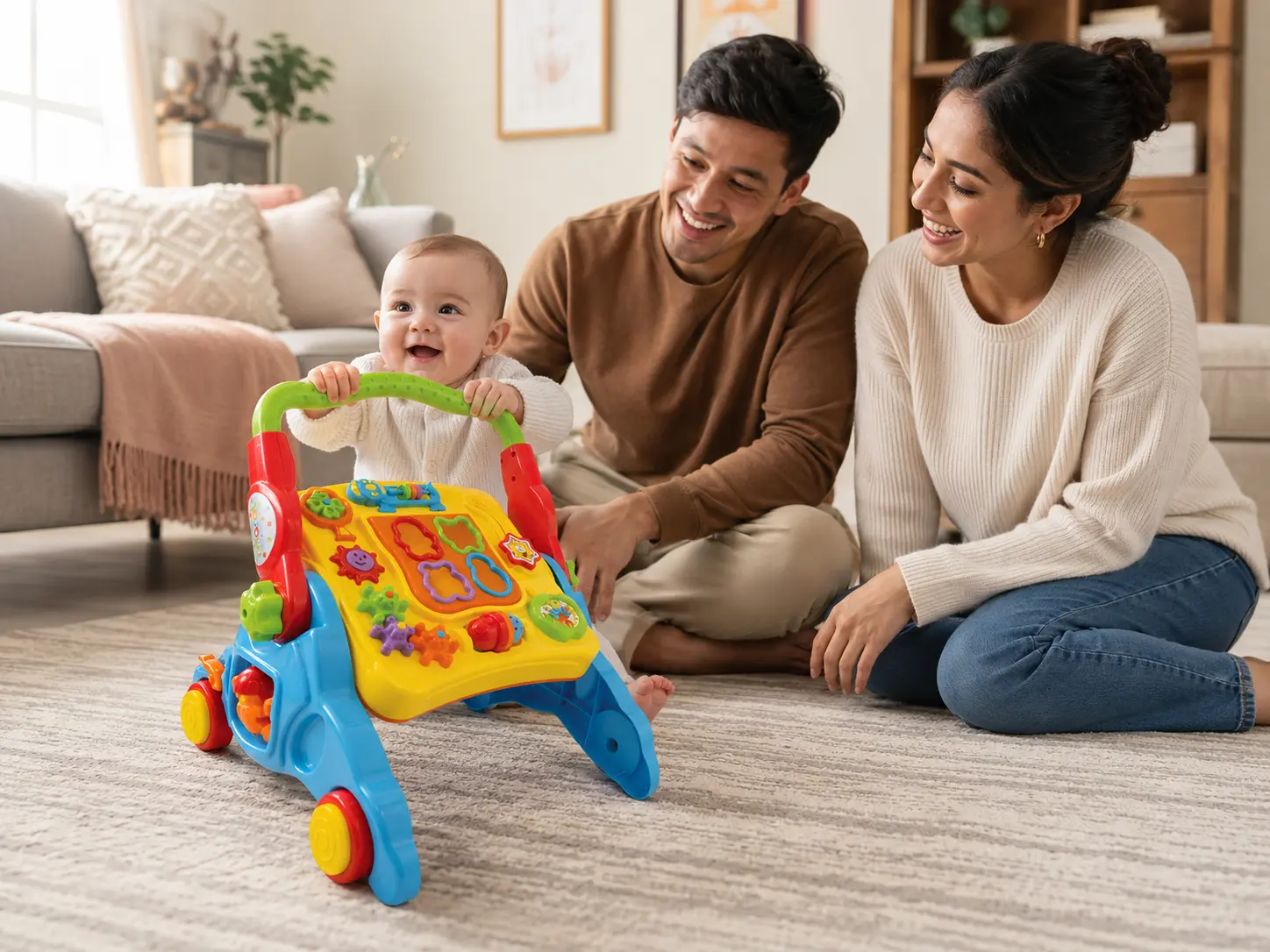 Andador infantil 4 em 1 modelo 3001